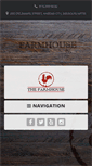 Mobile Screenshot of eatatthefarmhouse.com
